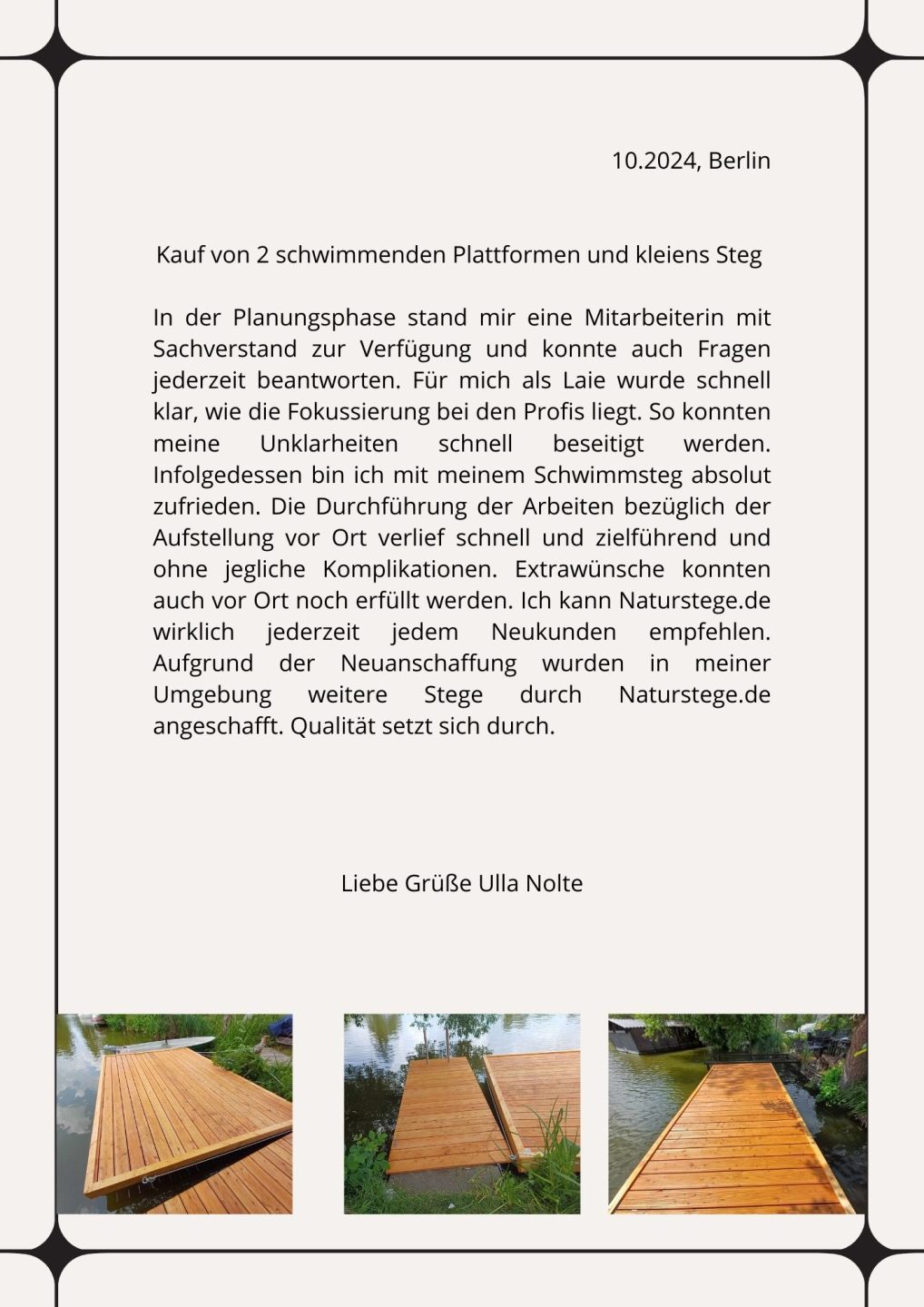 Referencje - Ulla Nolte